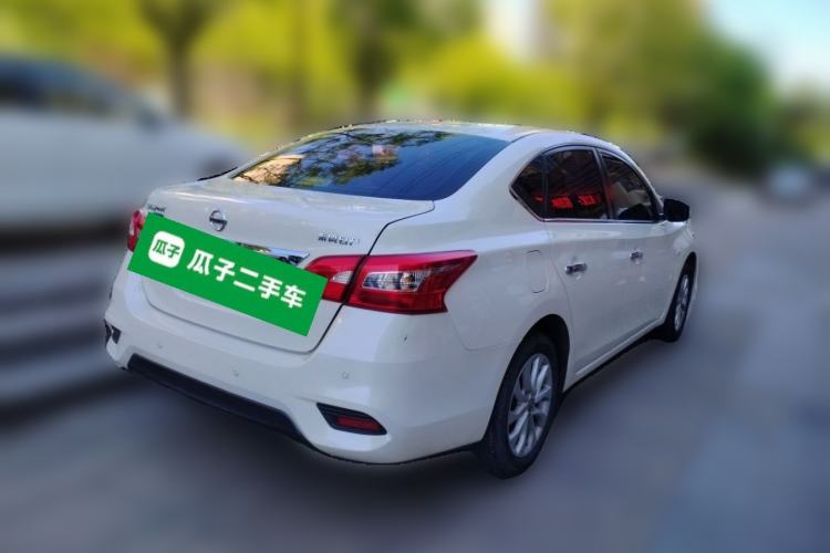 Used Nissan Sylphy 2020 Revised 1.6L XE CVT Comfort Edition Rear Right 45 Deg