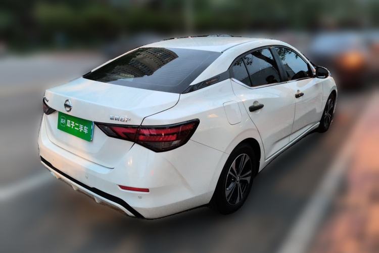 Used Nissan Sylphy 2020 Revised 1.6L XL CVT Enjoyment Edition Rear Right 45 Deg