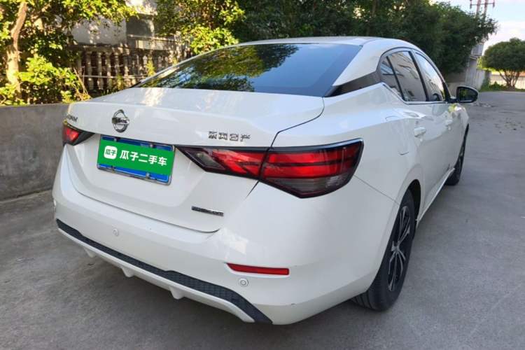 Used Nissan Sylphy 2020 Revised 1.6L XL CVT Enjoyment Edition Rear Right 45 Deg