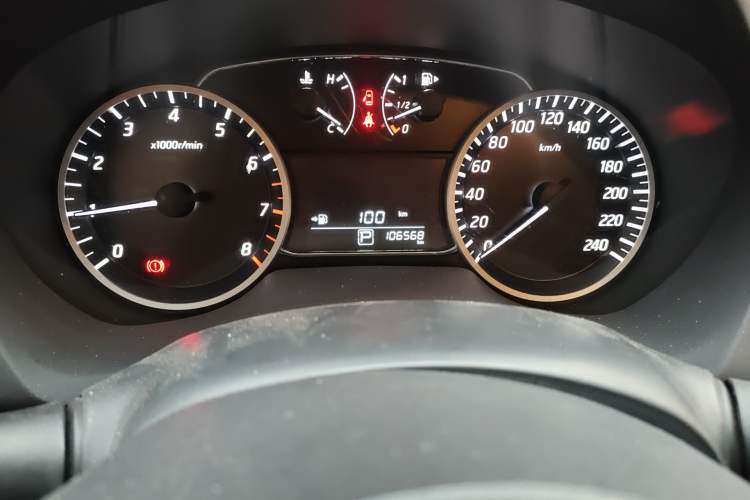Used Nissan Sylphy 2021 Classic 1.6XE CVT Comfort Edition Odometer Close Up