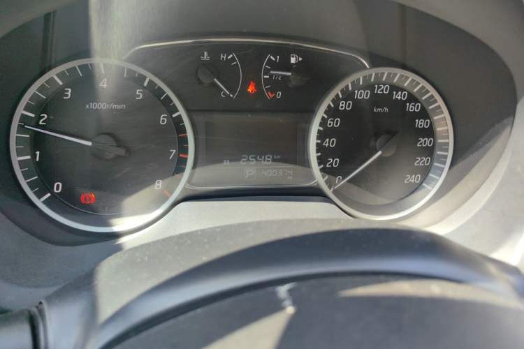 Used Nissan Sylphy 2021 Classic 1.6XE CVT Comfort Edition Odometer Close Up