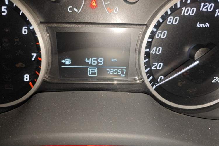 Used Nissan Sylphy 2021 Classic 1.6XL CVT Luxury Edition Odometer Close Up