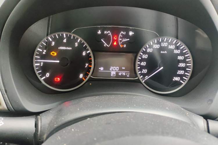 Used Nissan Sylphy 2021 Classic 1.6XL CVT Luxury Edition Odometer Close Up