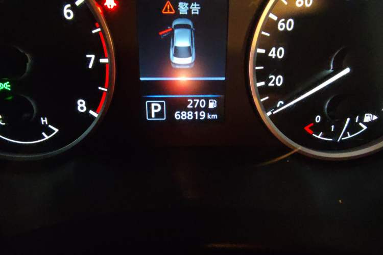 Used Nissan Sylphy 2021 1.6L XL CVT Enjoyment Edition Odometer Close Up