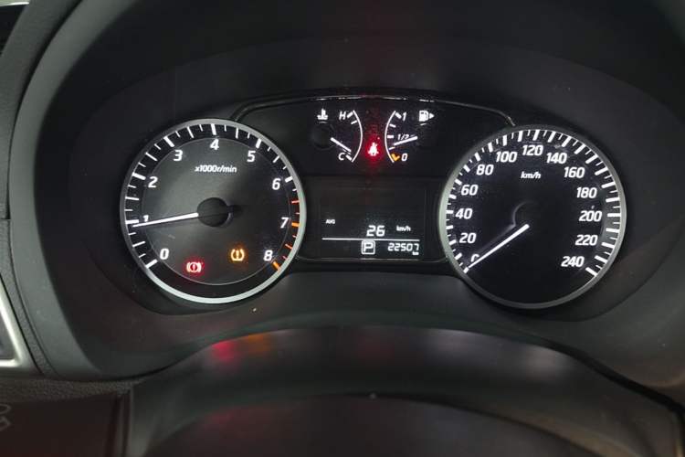 Used Nissan Sylphy 2021 Classic 1.6XE CVT Comfort Edition Odometer Close Up