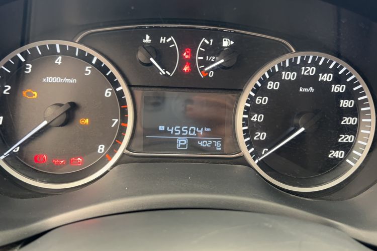 Used Nissan Sylphy 2021 Classic 1.6XE CVT Comfort Edition Odometer Close Up
