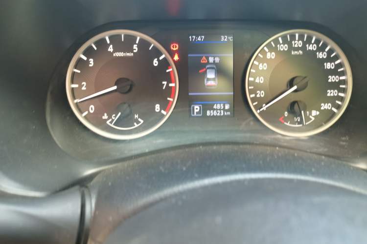 Used Nissan Sylphy 2021 1.6L XL CVT Enjoyment Edition Odometer Close Up