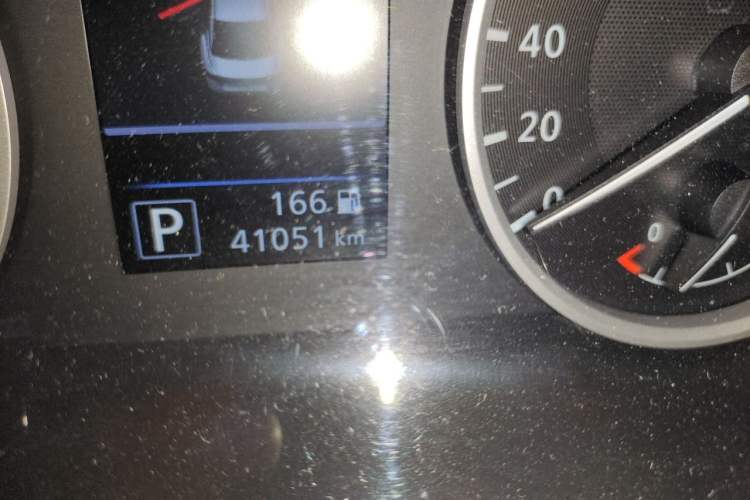 Used Nissan Sylphy 2021 1.6L XL CVT Enjoyment Edition Odometer Close Up