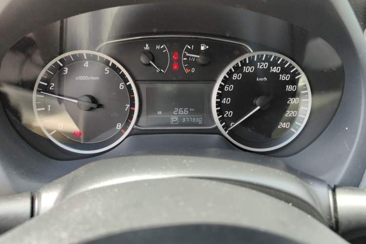 Used Nissan Sylphy 2021 Classic 1.6XE CVT Comfort Edition Odometer Close Up