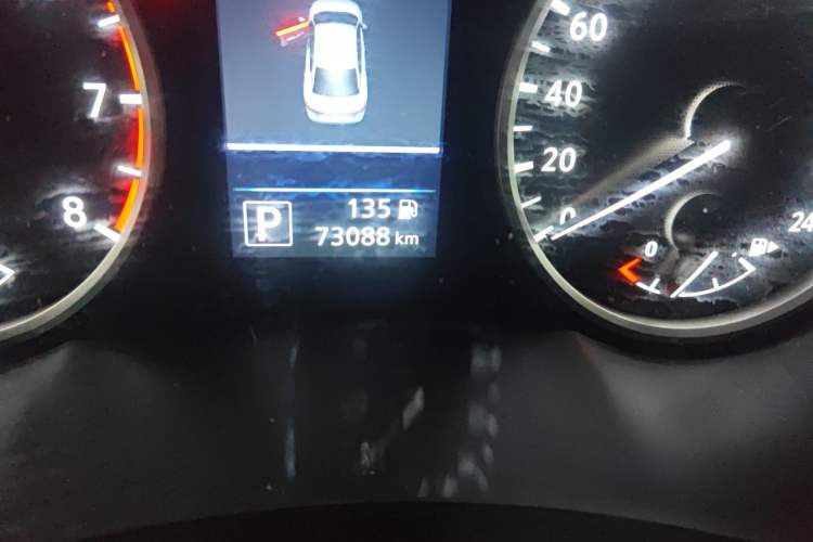 Used Nissan Sylphy 2021 1.6L XL CVT Enjoyment Edition Odometer Close Up