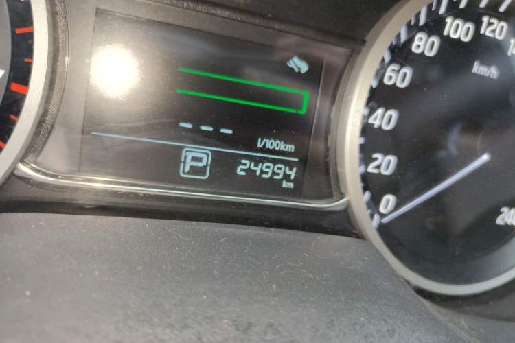 Used Nissan Sylphy 2021 Classic 1.6XE CVT Comfort Edition Odometer Close Up