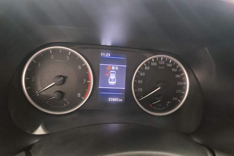 Used Nissan Sylphy 2021 1.6L XL CVT Enjoyment Edition Odometer Close Up