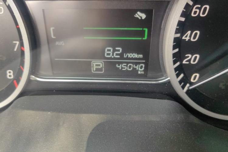 Used Nissan Sylphy 2021 Classic 1.6XL CVT Luxury Edition Odometer Close Up