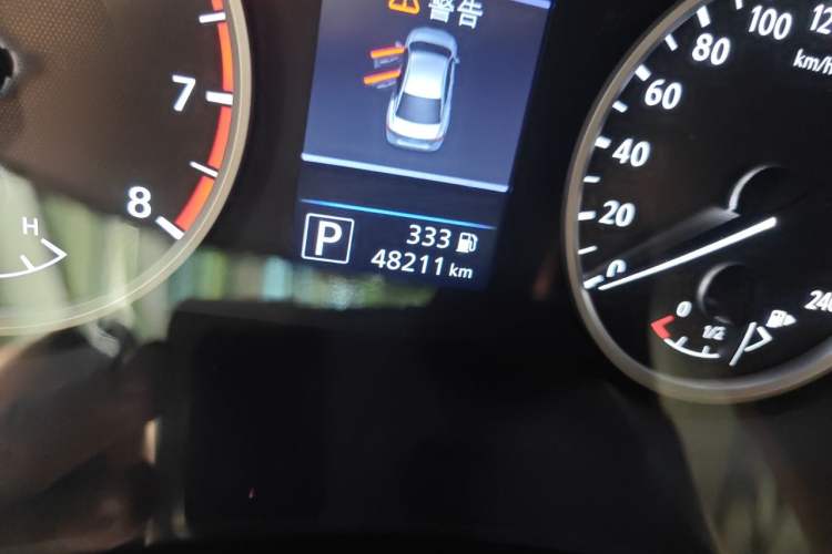Used Nissan Sylphy 2021 1.6L XL CVT Enjoyment Edition Odometer Close Up