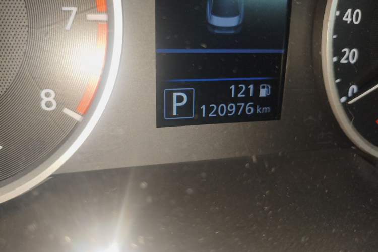 Used Nissan Sylphy 2021 1.6L XL CVT Enjoyment Edition Odometer Close Up