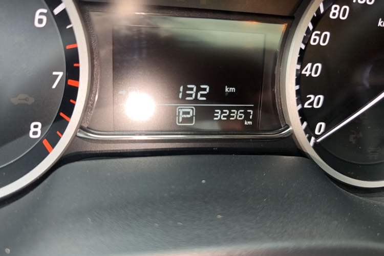 Used Nissan Sylphy 2021 Classic 1.6XL CVT Luxury Edition Odometer Close Up