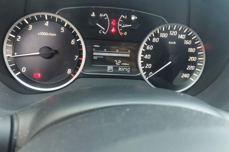 Used Nissan Sylphy 2021 Classic 1.6XL CVT Luxury Edition Odometer Close Up