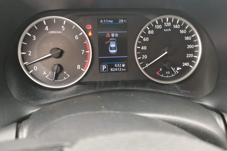Used Nissan Sylphy 2021 1.6L XL CVT Enjoyment Edition Odometer Close Up