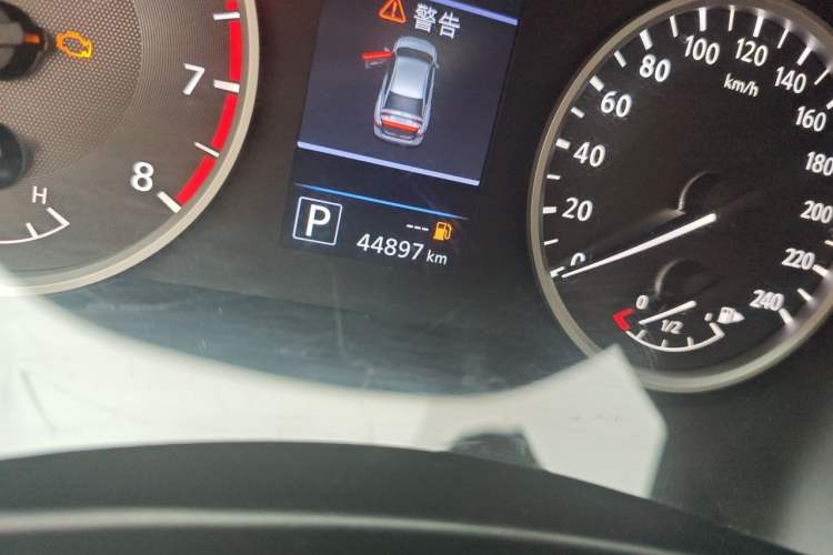 Used Nissan Sylphy 2021 1.6L XL CVT Enjoyment Edition Odometer Close Up