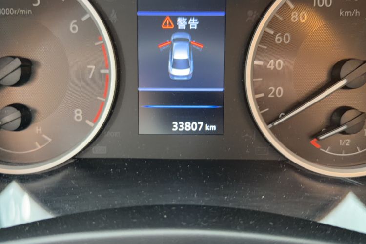 Used Nissan Sylphy 2021 1.6L XL CVT Enjoyment Edition Odometer Close Up