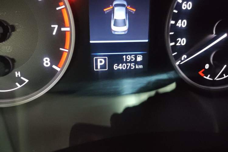 Used Nissan Sylphy 2021 1.6L XL CVT Enjoyment Edition Odometer Close Up