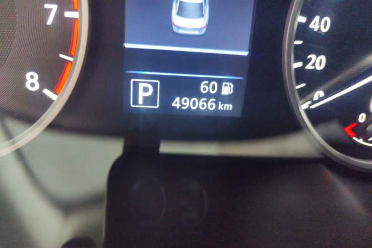 Used Nissan Sylphy 2021 1.6L XL CVT Enjoyment Edition Odometer Close Up