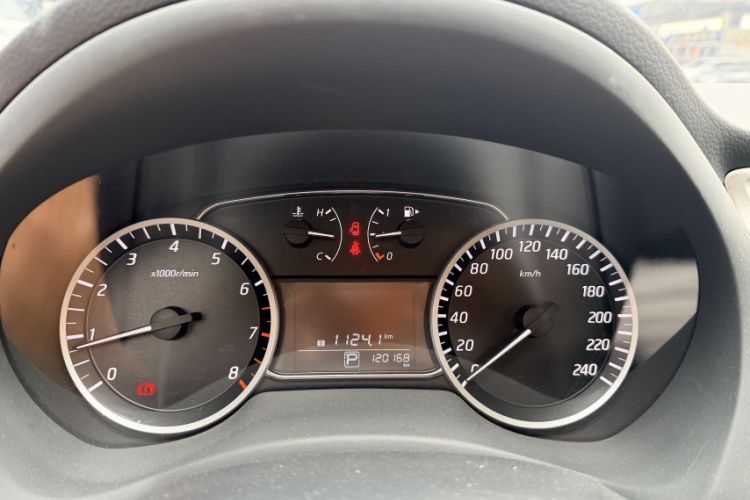 Used Nissan Sylphy 2021 Classic 1.6XE CVT Comfort Edition Odometer Close Up