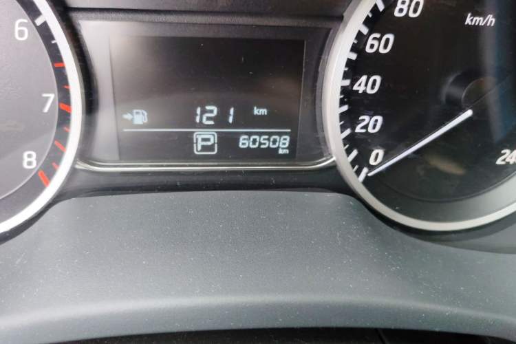 Used Nissan Sylphy 2021 Classic 1.6XL CVT Luxury Edition Odometer Close Up