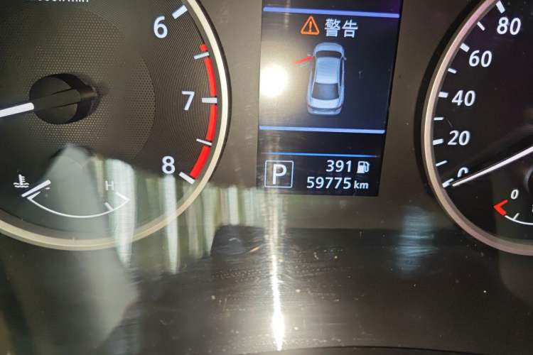 Used Nissan Sylphy 2021 1.6L XL CVT Enjoyment Edition Odometer Close Up