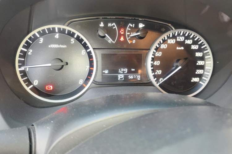 Used Nissan Sylphy 2021 Classic 1.6XL CVT Luxury Edition Odometer Close Up