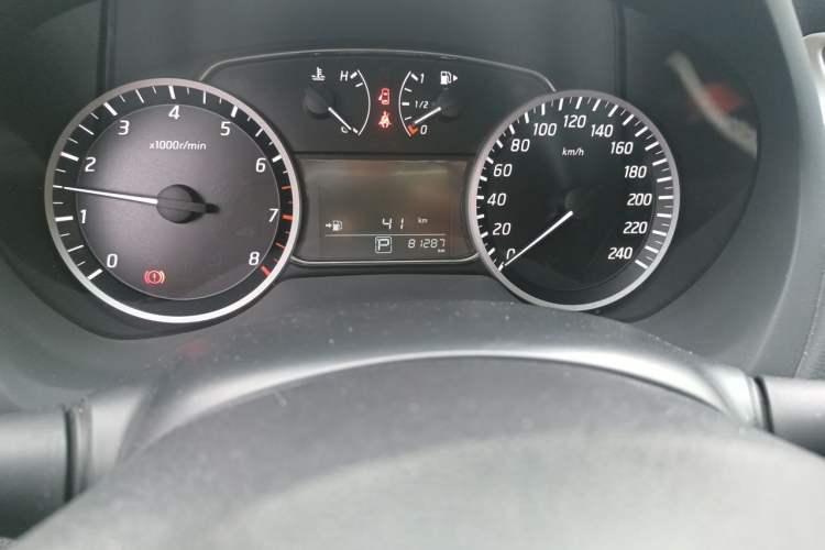 Used Nissan Sylphy 2021 Classic 1.6XL CVT Luxury Edition Odometer Close Up