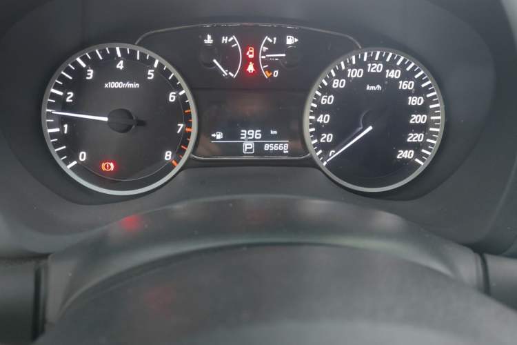 Used Nissan Sylphy 2021 Classic 1.6XE CVT Comfort Edition Odometer Close Up