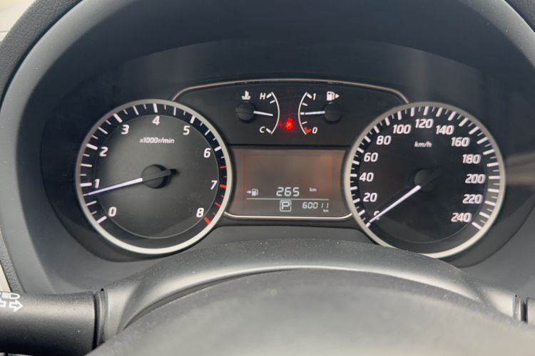 Used Nissan Sylphy 2021 Classic 1.6XE CVT Comfort Edition Odometer Close Up