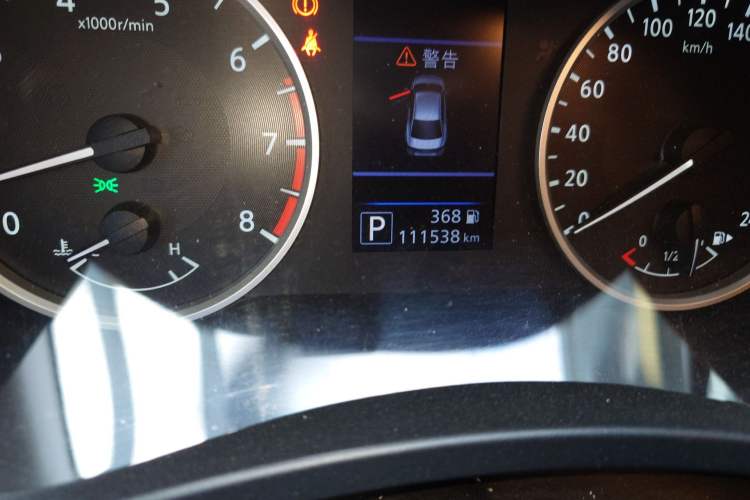 Used Nissan Sylphy 2021 1.6L XL CVT Enjoyment Edition Odometer Close Up