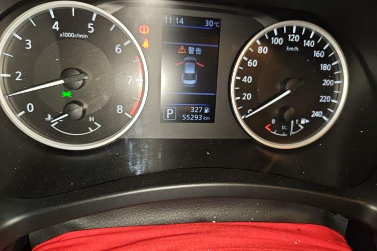 Used Nissan Sylphy 2021 1.6L XL CVT Enjoyment Edition Odometer Close Up