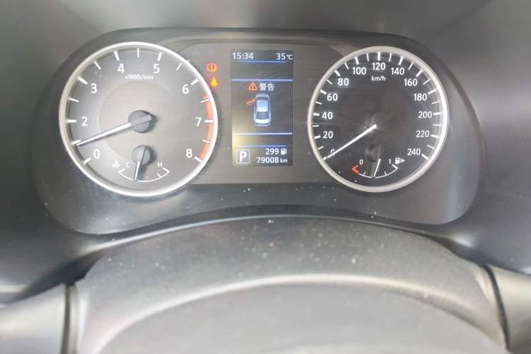 Used Nissan Sylphy 2021 1.6L XL CVT Enjoyment Edition Odometer Close Up