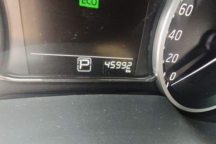 Used Nissan Sylphy 2021 Classic 1.6XE CVT Comfort Edition Odometer Close Up