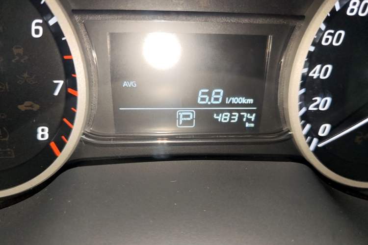 Used Nissan Sylphy 2021 Classic 1.6XL CVT Luxury Edition Odometer Close Up