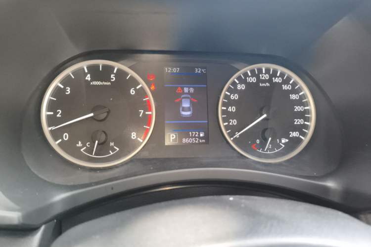 Used Nissan Sylphy 2021 1.6L XL CVT Enjoyment Edition Odometer Close Up
