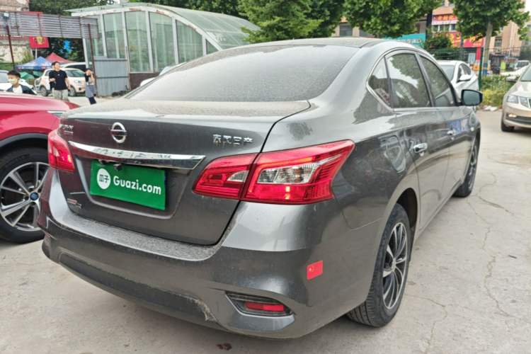 Used Nissan Sylphy 2021 Classic 1.6XE CVT Comfort Edition Rear Right 45 Deg