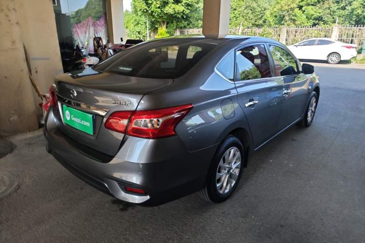 Used Nissan Sylphy 2021 Classic 1.6XE CVT Comfort Edition Rear Right 45 Deg