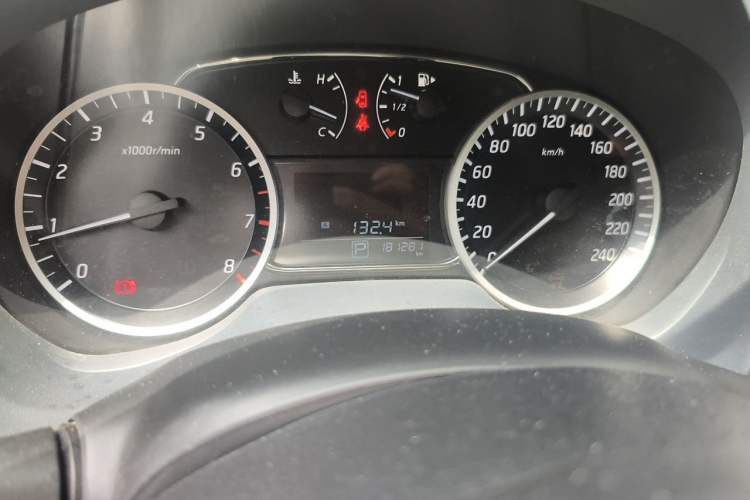 Used Nissan Sylphy 2021 Classic 1.6XE CVT Comfort Edition Odometer Close Up