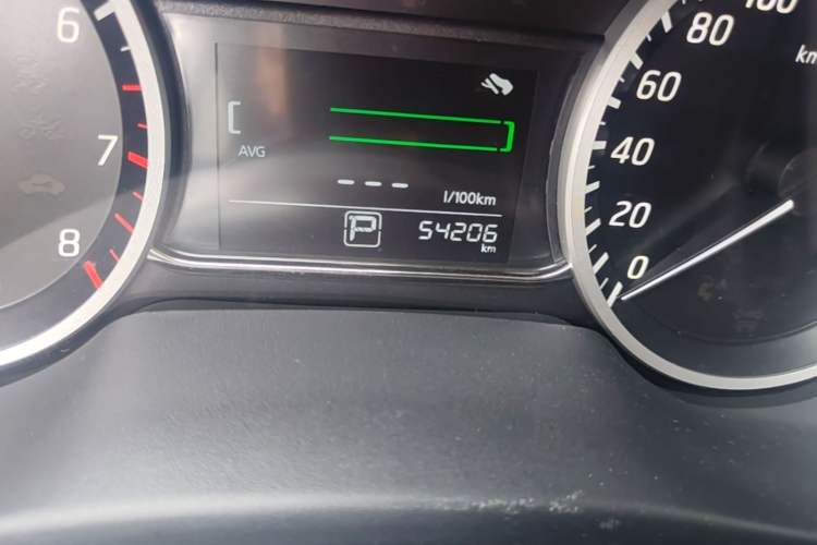 Used Nissan Sylphy 2021 Classic 1.6XE CVT Comfort Edition Odometer Close Up