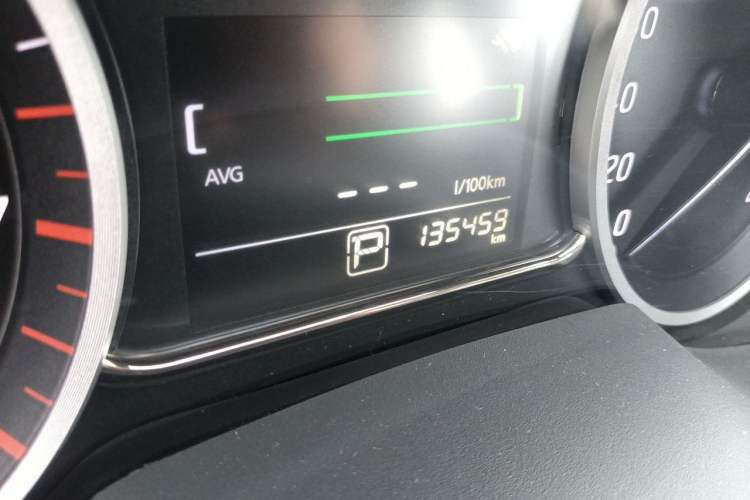 Used Nissan Sylphy 2021 Classic 1.6XL CVT Luxury Edition Odometer Close Up