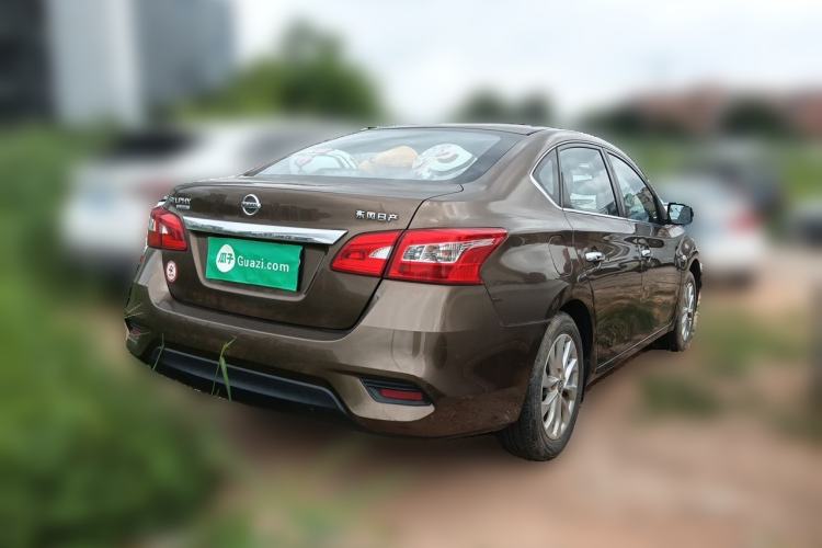 Used Nissan Sylphy 2021 Classic 1.6XL CVT Luxury Edition Rear Right 45 Deg