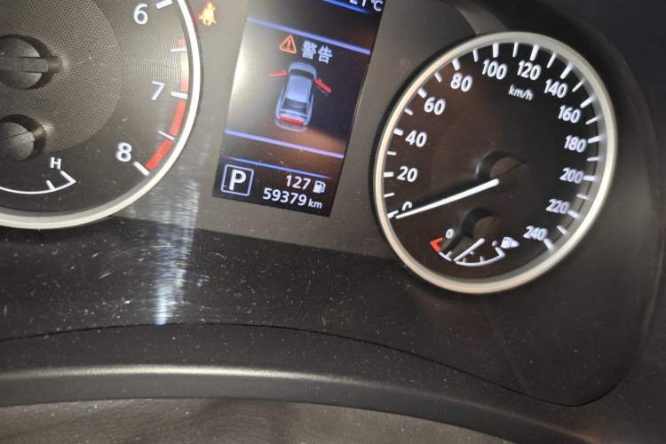 Used Nissan Sylphy 2021 1.6L XL CVT Enjoyment Edition Odometer Close Up