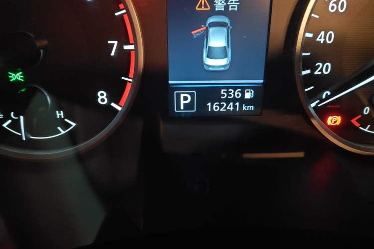 Used Nissan Sylphy 2021 1.6L XL CVT Smart Enjoyment Edition Odometer Close Up