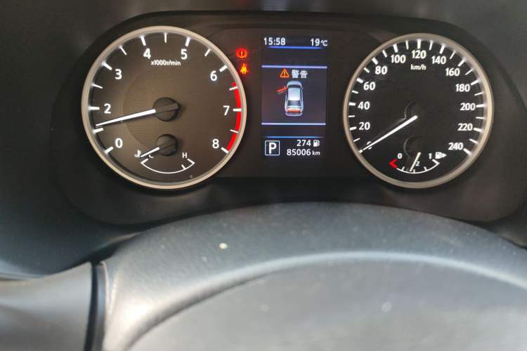Used Nissan Sylphy 2021 1.6L XL CVT Enjoyment Edition Odometer Close Up