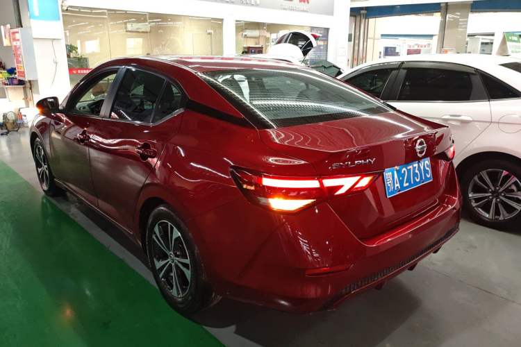 Used Nissan Sylphy 2021 1.6L XL CVT Enjoyment Edition Rear Left 45 Deg