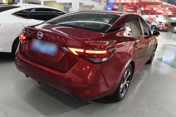 Used Nissan Sylphy 2021 1.6L XL CVT Enjoyment Edition Rear Right 45 Deg